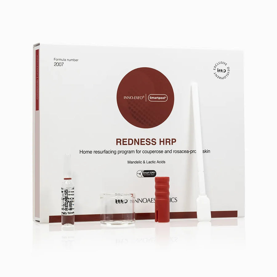 INNO AESTHETICS REDNESS HRP - rūgštinė programa, 4 x 2 ml - SERUMAS IŠ INNO AESTHETICS - TIK €64.90! Apsipirk dabar GROŽIO ALCHEMIJA