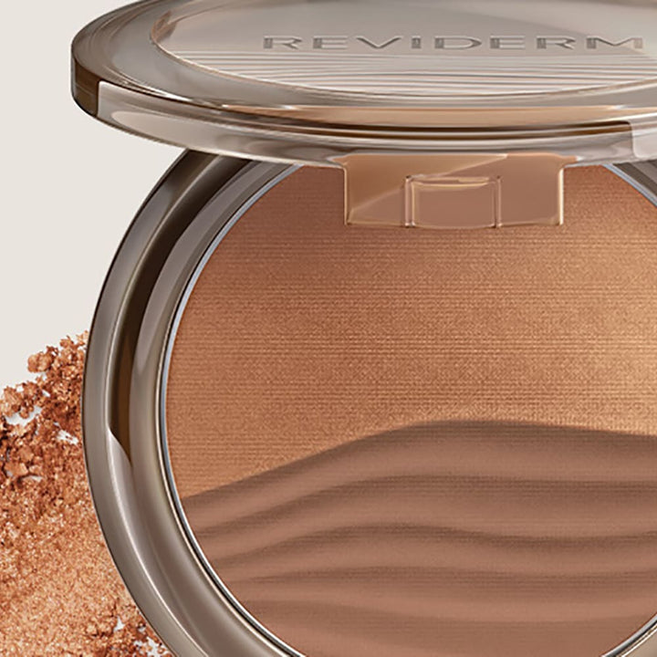 REVIDERM SUNKISSED VELVET BRONZER - bronzantas, 13,5 g - KOMPAKTINIS BRONZANTAS IŠ REVIDERM - TIK €41! Apsipirk dabar GROŽIO ALCHEMIJA
