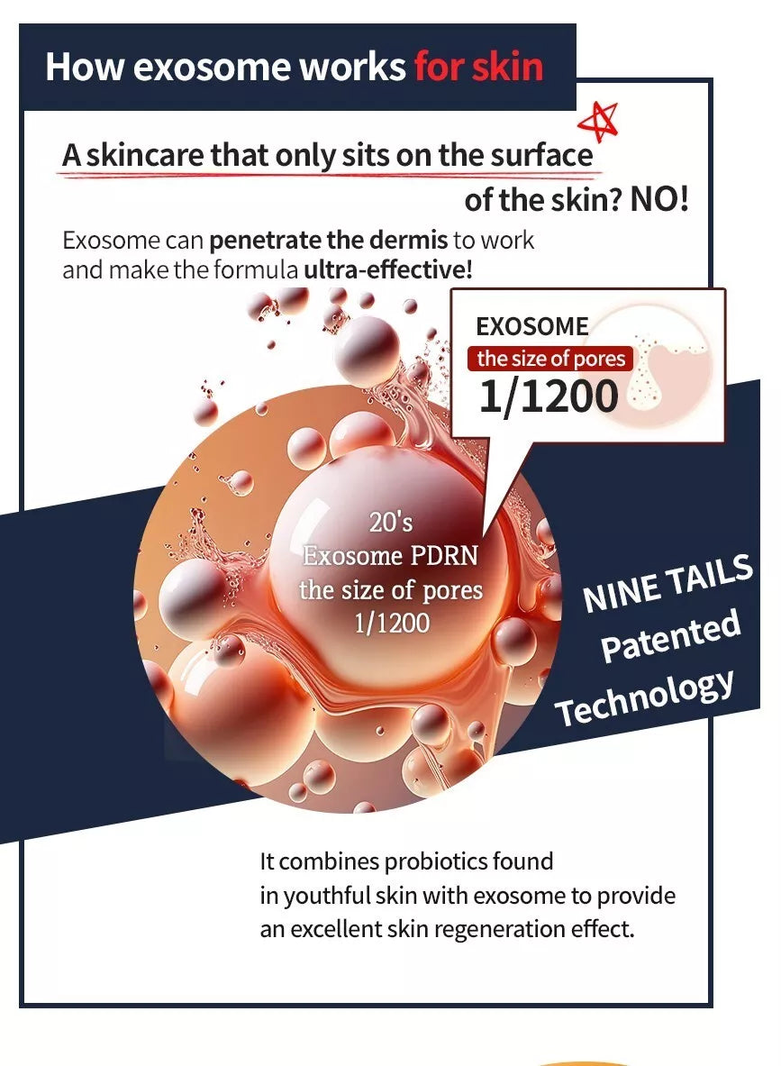 NINE TAILS EXO-HYDRO - egzosomų kremas su SPF50+ ir mėlynosios šviesos apsauga, 50 ml - VEIDO KREMAS IŠ NINE TAILS - TIK €72! Apsipirk dabar GROŽIO ALCHEMIJA