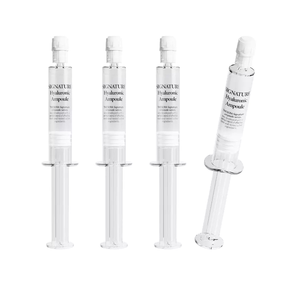 THESERA SIGNATURE HYALURONIC AMPOULE - drėkinanti ampulė, 1x4 ml - AMPULĖS IŠ THESERA - TIK €17! Apsipirk dabar GROŽIO ALCHEMIJA