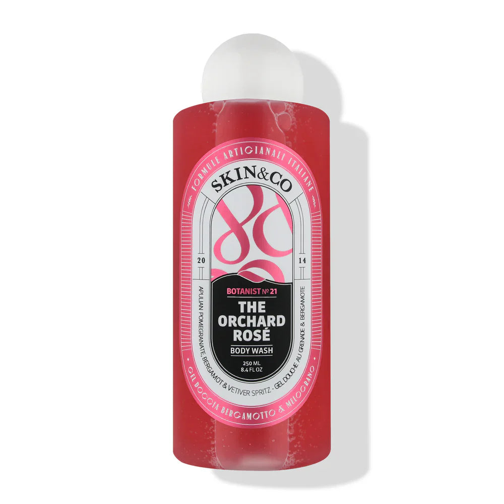 SKIN&CO THE ORCHARD ROSE - kūno prausiklis, 250 ml - KŪNO PRAUSIKLIAI IŠ SKIN&CO - TIK €21.25! Apsipirk dabar GROŽIO ALCHEMIJA