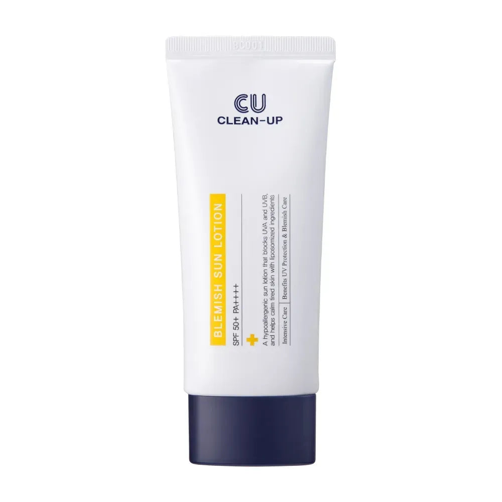 CUSKIN BLEMISH SUN LOTION SPF 50+ - losjonas su apsauga nuo saulės, 60 ml - SPF APSAUGA IŠ CUSKIN - TIK €31.45! Apsipirk dabar GROŽIO ALCHEMIJA