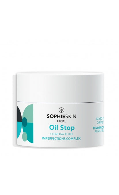 SOPHIE SKIN OIL STOP - dieninis fluidas, 50 ml - FLUIDAS IŠ SOPHIE SKIN - TIK €17.20! Apsipirk dabar GROŽIO ALCHEMIJA