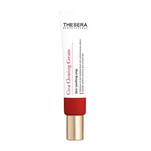 THESERA CICA CLEARING CREAM - valomasis veido kremas, 20 ml - VEIDO KREMAS IŠ THESERA - TIK €26! Apsipirk dabar GROŽIO ALCHEMIJA