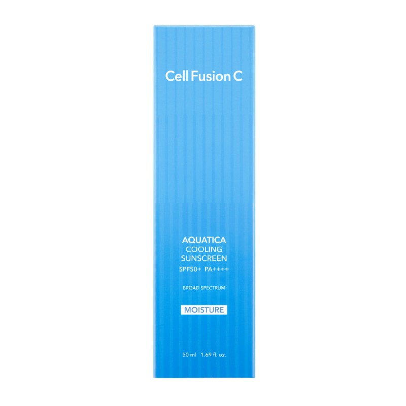 CELL FUSION C AQUATICA COOLING SUNSCREEN SPF50+ PA++++ - vėsinantis ir drėkinantis kremas nuo saulės, 50 ml - SPF APSAUGA IŠ CELL FUSION C - TIK €32.30! Apsipirk dabar GROŽIO ALCHEMIJA